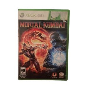 Mortal Kombat xbox 360 game disc